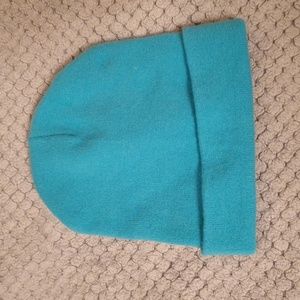Turquoise beanie